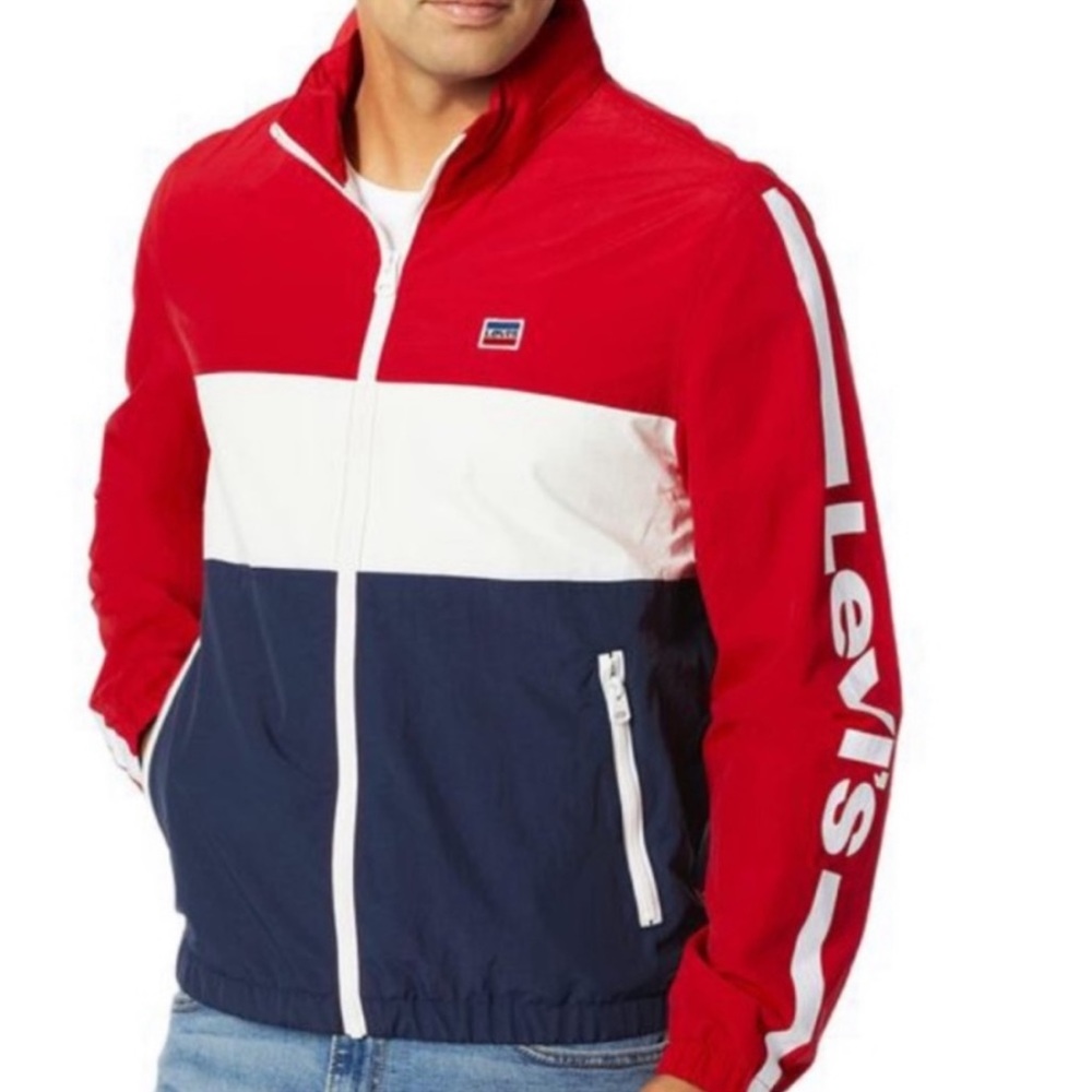 Levi's Men's Retro lightweight
Windbreaker Jacket Sz XL